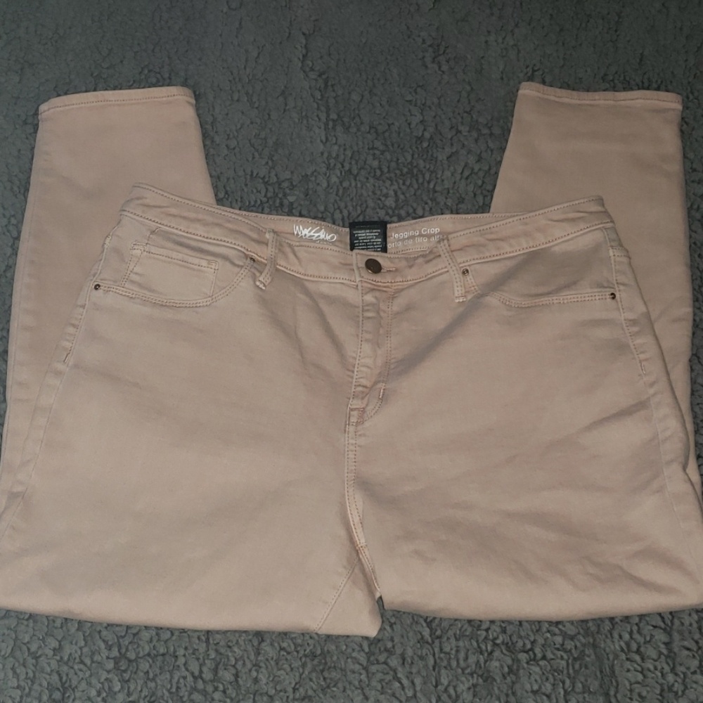 High rise jeggings crop jeggings